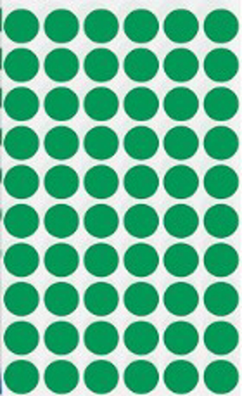 Dot Stickers – 2560 Pack, 1/2" (13mm) Round Adhesive Labels for Classroom Rewards, Color Coding & Crafts